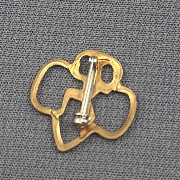 VTG Girl Scout Pin Lot Gold Tone & Enamel Badges Trefoil Emblem Uniform Insignia - Picture 6 of 15